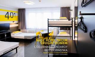 Отель Start Hotel Aramis Варшава Четырехместный номер с ванной комнатой-2